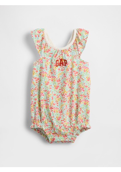 Bebek Çok Renkli Bebek Logo Balon Tulum