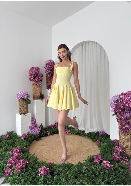 Clara Askılı Mini Elbise indirimleri