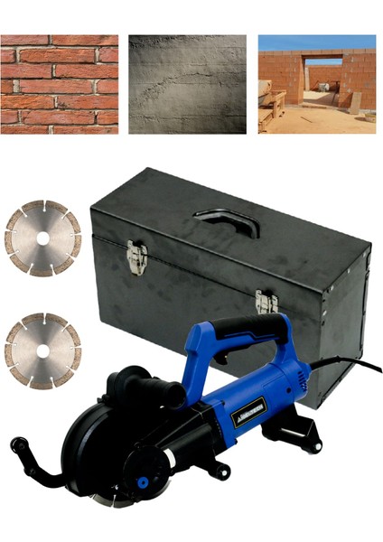 Ibeltech 1600 Watt 8900 Rpm Duvar Kanal Oluk Açma Makinesi