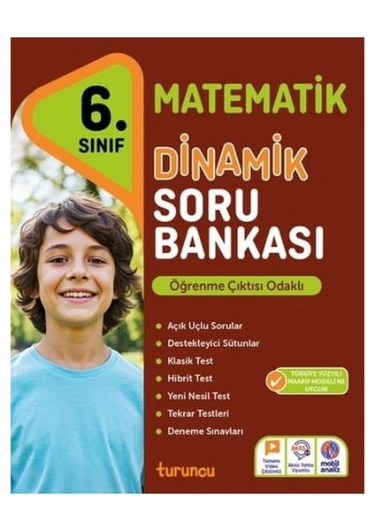 6. Sınıf Matematik Dinamik Serisi - Maarif Modeli Müfredat