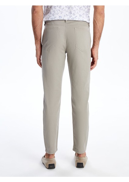 Yeni Sezon Slim Fit Gabardin Erkek Pantolon - W51789Z8
