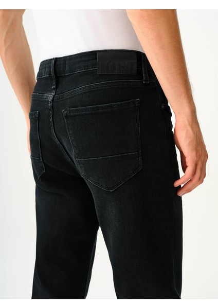 68 Simon Siyah Erkek Jean Pantolon LF2037329 indirimleri