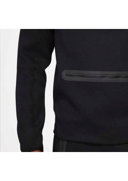 Nıke Tech Fleece Half-Zip Top Erkek Sweatshirt FB7998-010