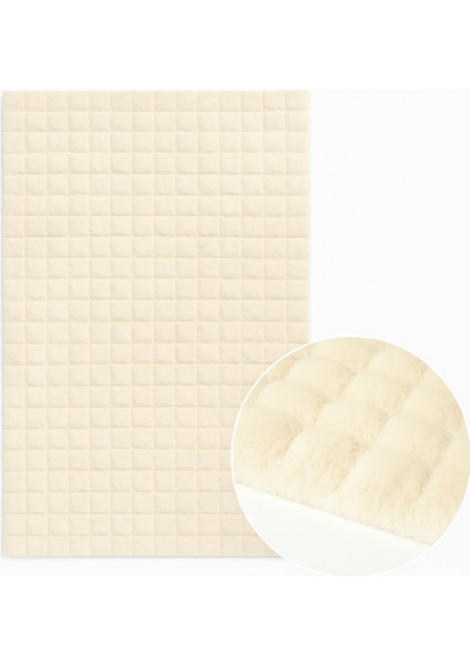 Fluffy Serisi Tavşan Tüyü Peluş Halı modelleri