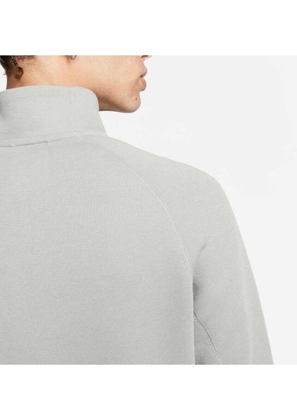 Nıketech Fleece Half Zip Top Erkek Sweatshirt FB7998-330