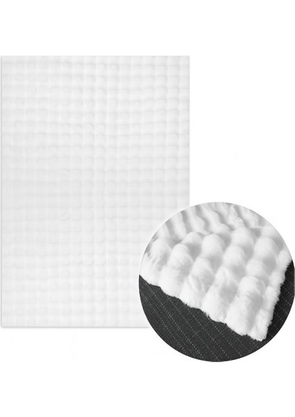 Fluffy Serisi Tavşan Tüyü Peluş Halı modelleri