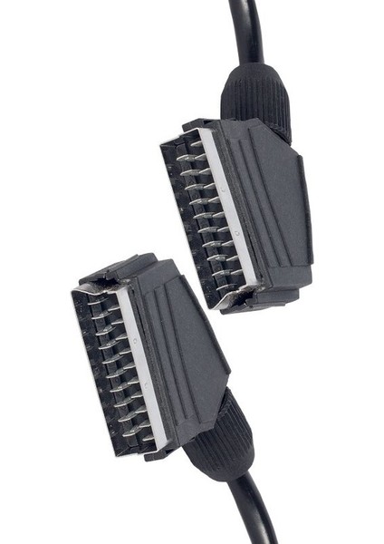 1.2 Metre 7 mm Tırnaklı Scart Scart Kablo Tüplü Televizyon Uydu Cihazı Kablosu Scart Kablo fiyatları