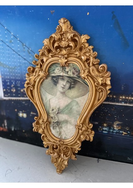 Vintage Tarzı Dekoratif Duvar Tablo 42CM modelleri