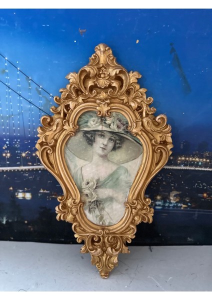 Vintage Tarzı Dekoratif Duvar Tablo 42CM fırsatları