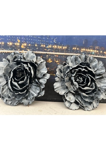 Özel Tasarım Duvar Çiçek 21CM 2li Set modelleri