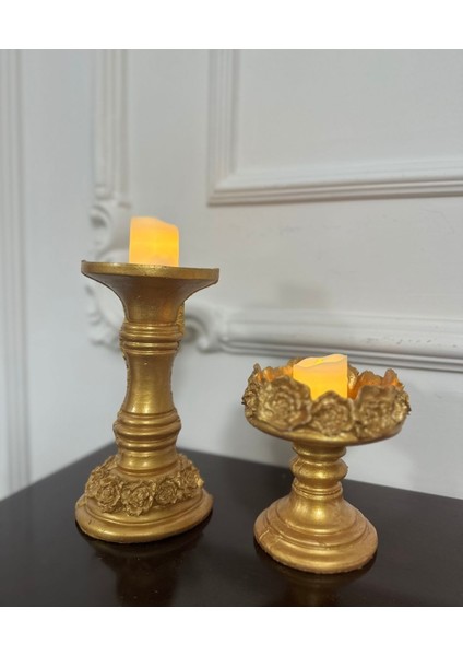 Mumluk 2 Li Şamdan Set Modern fırsatları