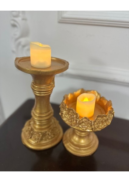 Mumluk 2 Li Şamdan Set Modern indirimleri