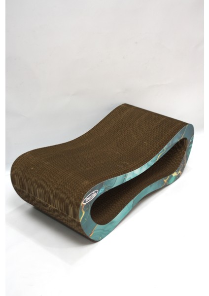 Kedi Tırmalama Kanepesi Karton Kedi Tırmalama Yatay Tırmalama- Medium (51X24X17 Cm)- 3D Zümrüt Desen fiyatları