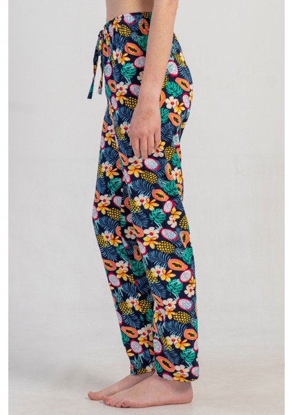 Pamuklu Kadın Tek Alt Pijama , 502067