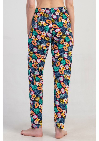Pamuklu Kadın Tek Alt Pijama , 502067