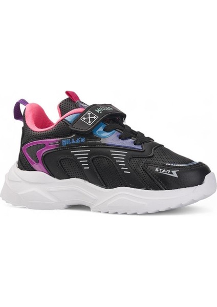 Unisex Erkek Çocuk Kız Çocuk Cırtlı Yumuşak Hafif Rahat Mevsimlik Sneaker Spor Ayakkabı