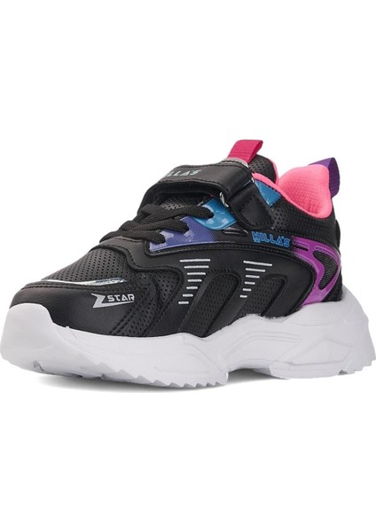 Unisex Erkek Çocuk Kız Çocuk Cırtlı Yumuşak Hafif Rahat Mevsimlik Sneaker Spor Ayakkabı