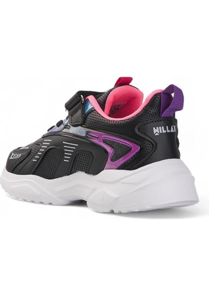 Unisex Erkek Çocuk Kız Çocuk Cırtlı Yumuşak Hafif Rahat Mevsimlik Sneaker Spor Ayakkabı