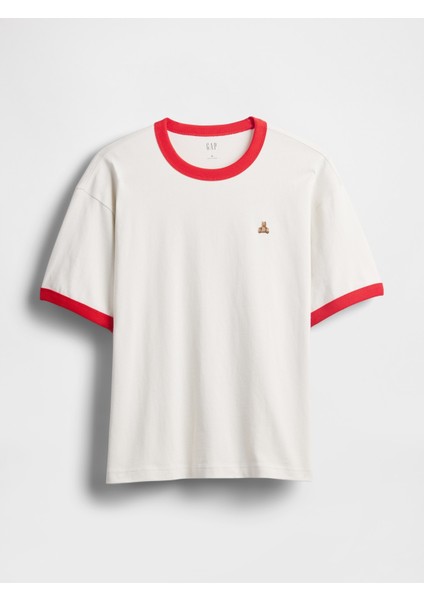 Erkek Kırık Beyaz Brannan Bear Ringer T-Shirt fiyatları