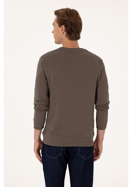 Erkek Vizon Sweatshirt 50313743-VR052 indirimleri