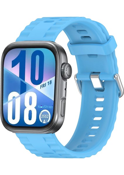 Huawei Watch Fit 4 Pro/fit 4/fit 3 ile Uyumlu Kordon Tam Uyumlu Pimli Lansman Silikon Kayış