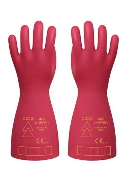 Elektrikçi Eldiveni Class 3 Doğal Kauçuk Eldiven 26500 Volt Starline Lınepro