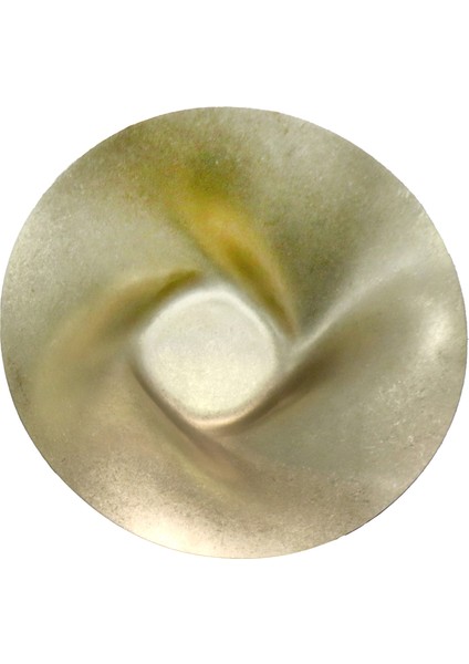 Açık Büfe Retro Sunum Tabağı Altın 26*8 cm