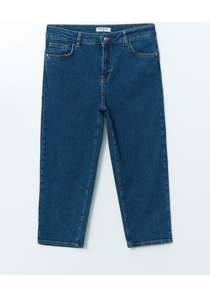 Yeni Sezon Dar Fit Kadin Jean Kapri - S5J652Z8 indirimleri