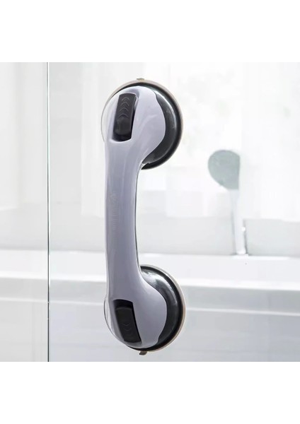 Vantuzlu Banyo Tutacağı - Kayma Düşme Önleyici Kilitli Tutunma Barı (5047)