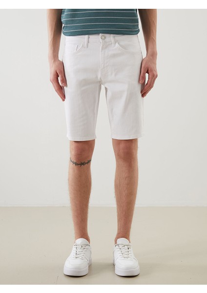 Yeni Sezon Slim Fit Erkek Jean Sort - S5K992Z8 fiyatları