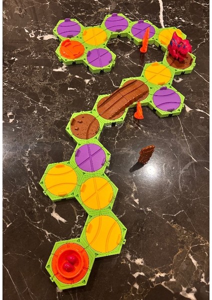 Dinozor Serisi Yaratıcı Kodlama Mantıksal Yol Yapım Oyunu