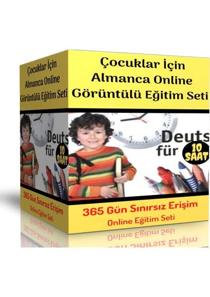 Enine Boyuna Eğitim Çocuklar İçin Almanca Online Görüntülü Eğitim Seti fiyatları