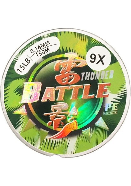 Bojin 9x Sn Braid Ip Misina 0.14MM 15LB 150MT