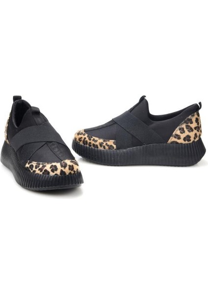 Fendii 02994 Bağcıksız Yüksek Taban Kadın Spor Ayakkabı fırsatları