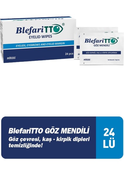 Blefaritto Swap Göz Çevresi Pedi 24 Adet
