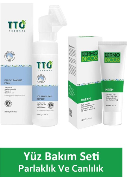 Dermodicos Krem 30 ml + Tto Köpük Solüsyon 200 ml