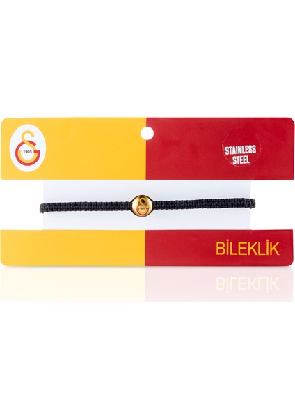 Galatasaray Gs Logolu Çelik Makrome Bileklik U251432