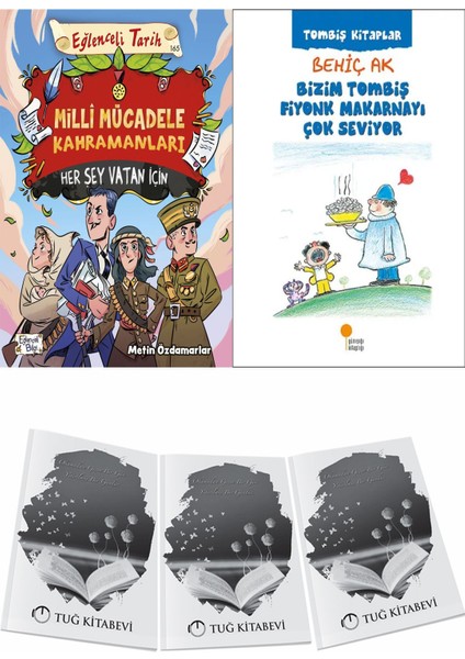 Milli Mücadele Kahramanları Her Şey Vatan Için ve Bizim Tombiş Fiyonk Makarnayı Çok Seviyor + Hediyeli
