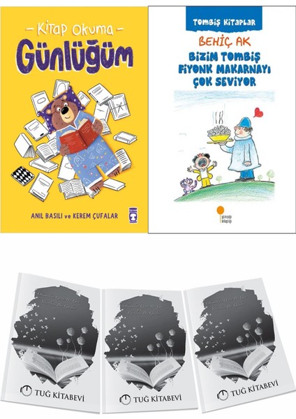 Kitap Okuma Günlüğüm ve Bizim Tombiş Fiyonk Makarnayı Çok Seviyor + Hediyeli