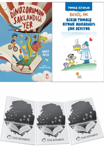 Dinozorumun Saklandığı Yer ve Bizim Tombiş Fiyonk Makarnayı Çok Seviyor + Hediyeli