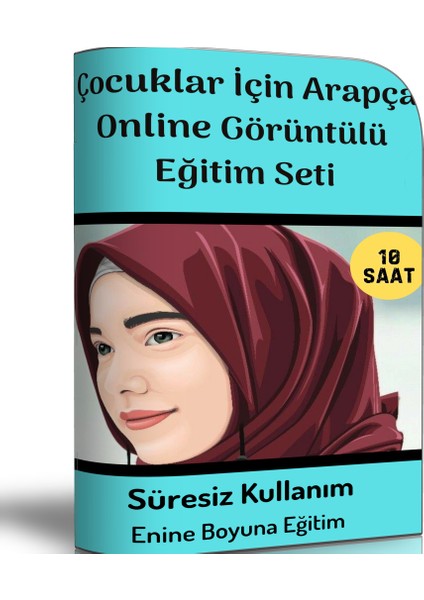Enine Boyuna Eğitim Çocuklar İçin Arapça Online Görüntülü Eğitim Seti