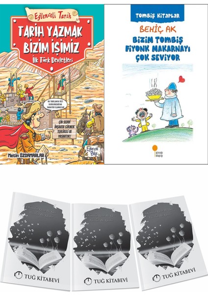 Tarih Yazmak Bizim Işimiz Ilk Türk Devletleri ve Bizim Tombiş Fiyonk Makarnayı Çok Seviyor + Hediyeli