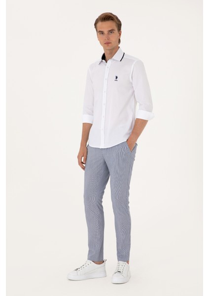 Erkek Lacivert Pantolon (Kanvas-Chino) 50300176-VR033