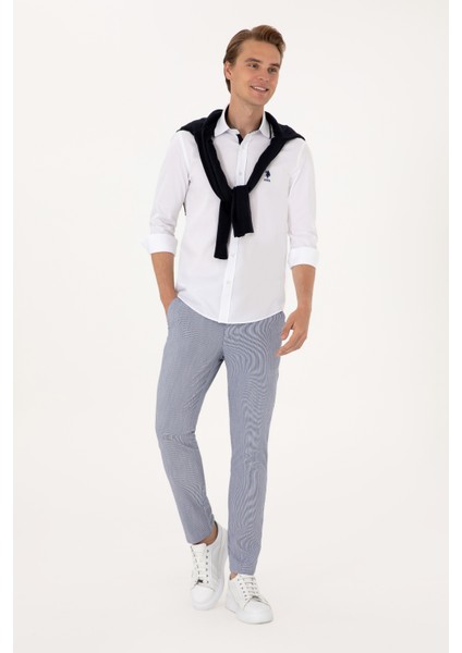 Erkek Lacivert Pantolon (Kanvas-Chino) 50300176-VR033 modelleri