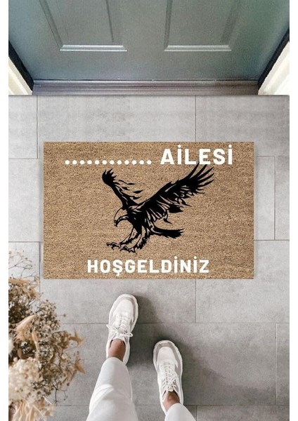Dijital Baskı Kişiye Özel Iç Kapı Dekorasyon Paspas PS11276