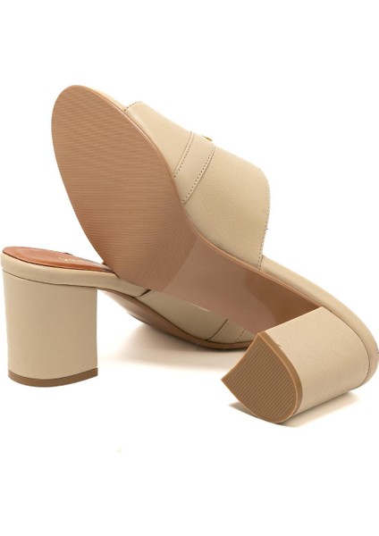 Kadın Terlik MAR-25Y-166-2025 John May Krem indirimleri