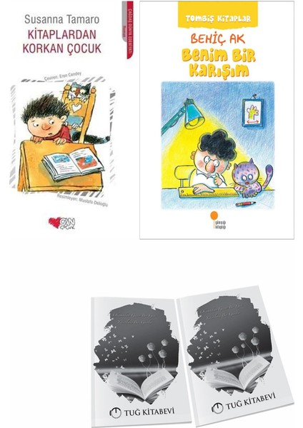 Kitaplardan Korkan Çocuk ve Benim Bir Karışım + Hediyeli