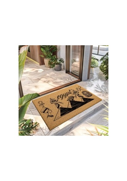 Dekoratif Dijital Baskılı Özel Tasarım Kapı Önü Paspası 45