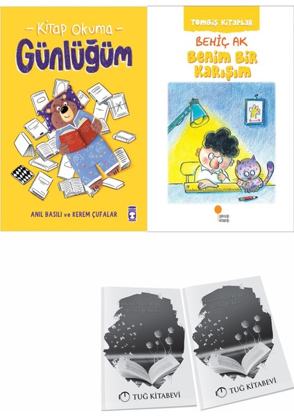 Kitap Okuma Günlüğüm ve Benim Bir Karışım + Hediyeli