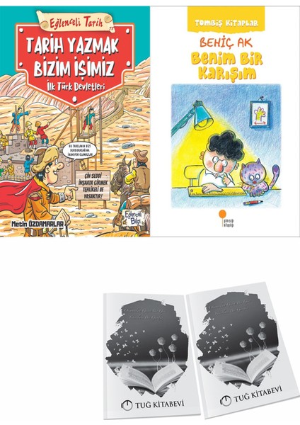 Tarih Yazmak Bizim Işimiz Ilk Türk Devletleri ve Benim Bir Karışım + Hediyeli